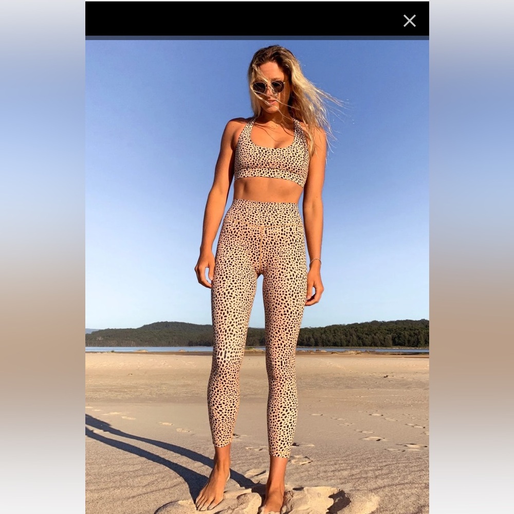EUC Kavala Collective Cheetah Print Leggings (Women's XS) - no longer sold!
